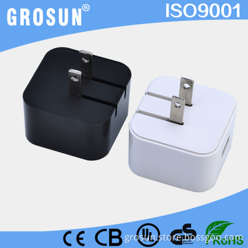 US Plug White/ Black Folding Charger Adapter 5V 2A AC to DC Switching PSU Wall Charger Used for Portable Tools Music Player